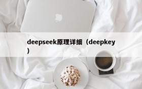 deepseek原理详细（deepkey）
